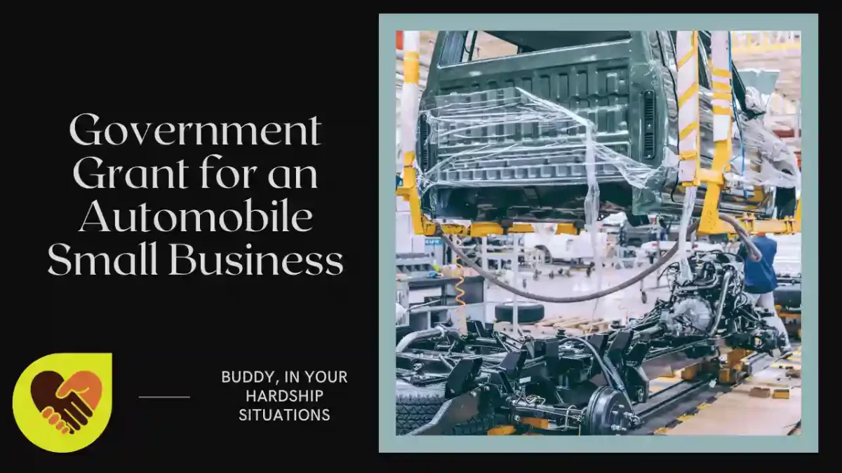 Government Grant for an Automobile Small Business