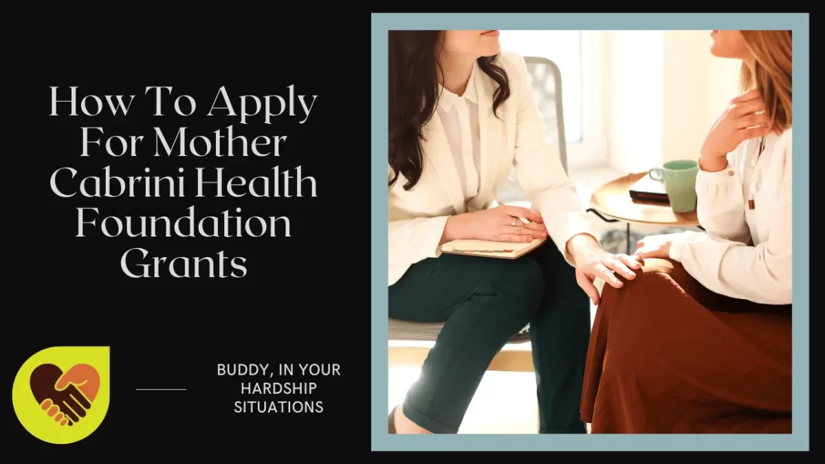 How To Apply For Mother Cabrini Health Foundation Grants