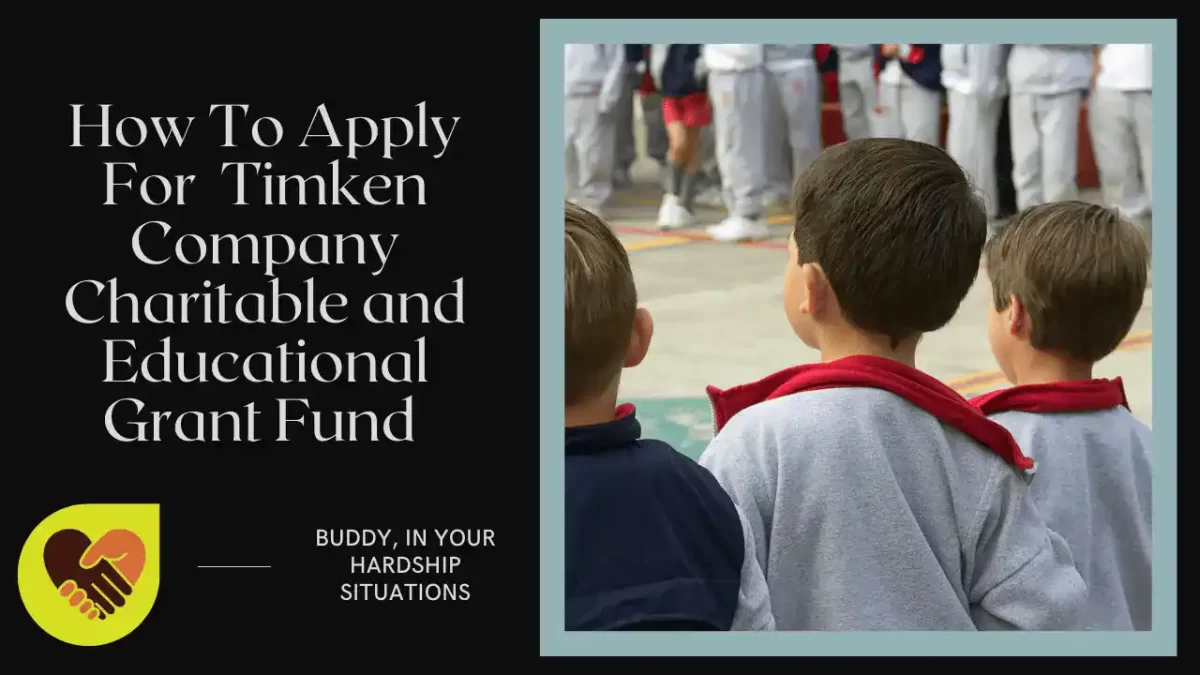 How To Apply For Timken Company Charitable and Educational Grant Fund