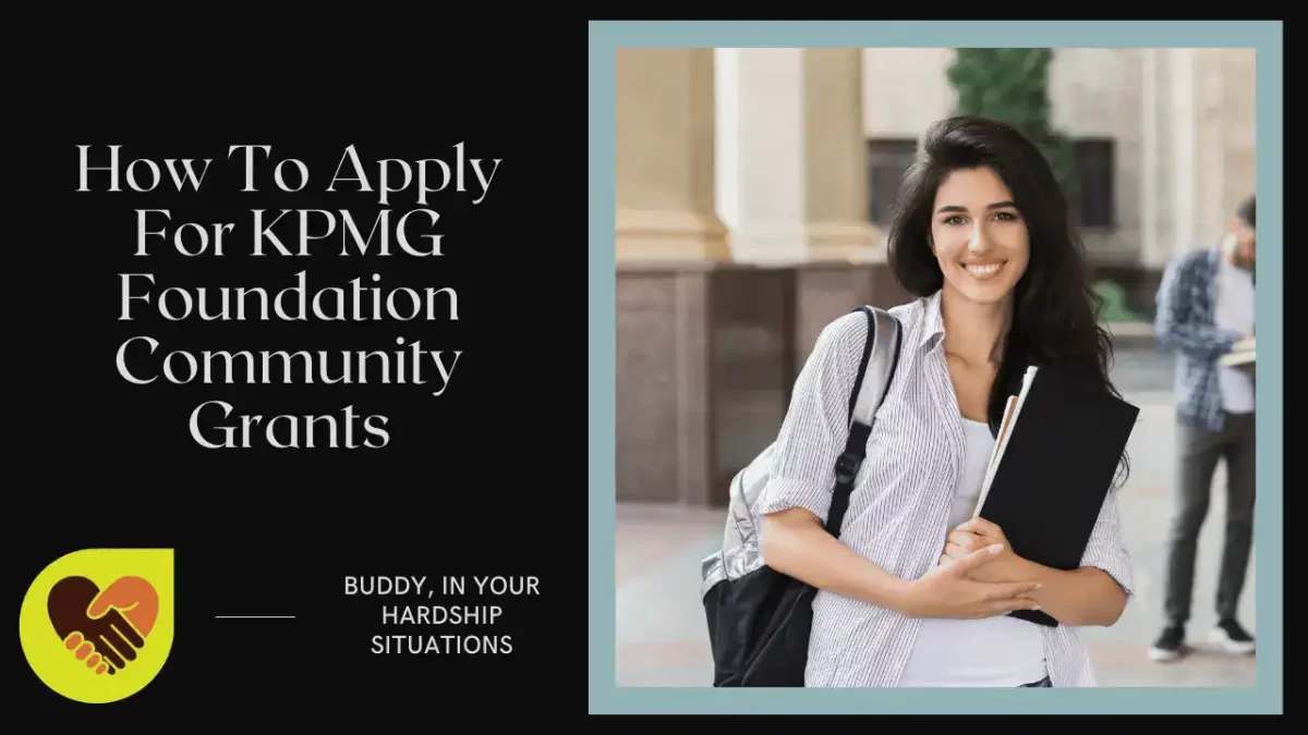 How To Apply For KPMG Foundation Community Grants