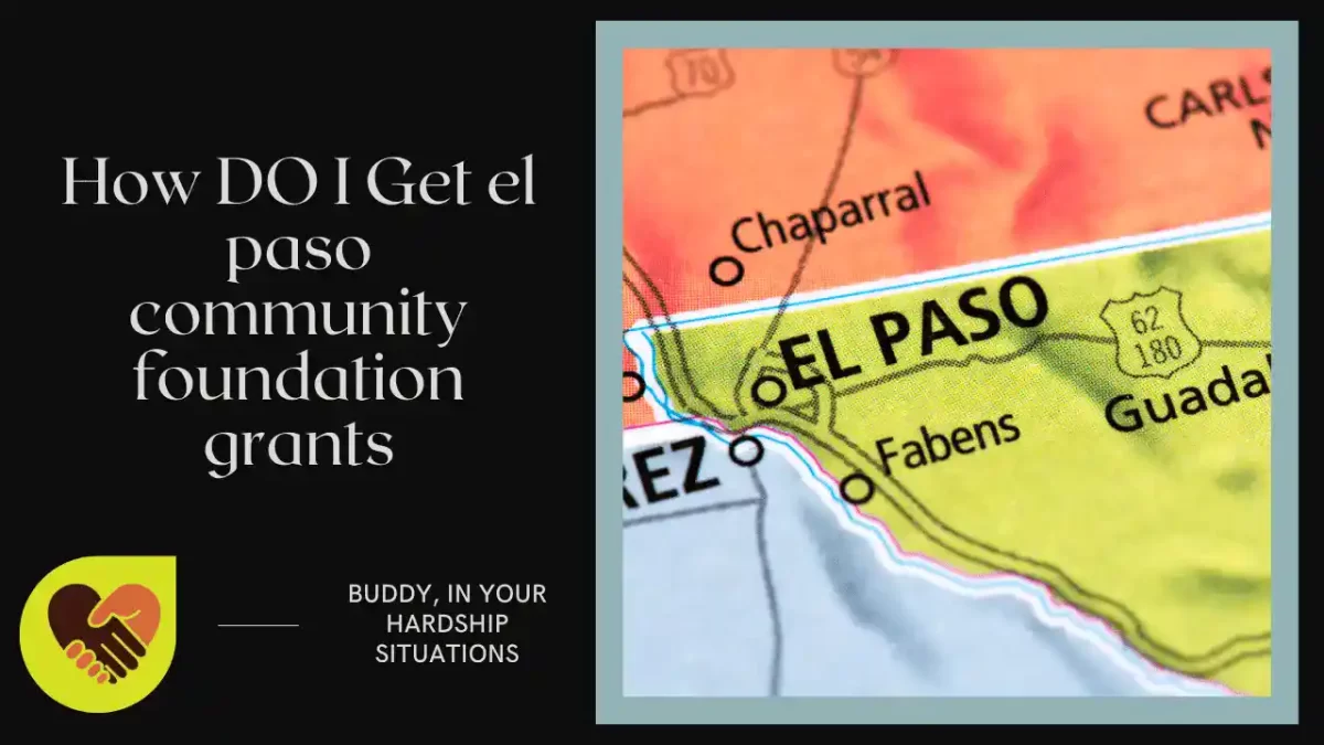 How DO I Get el paso community foundation grants